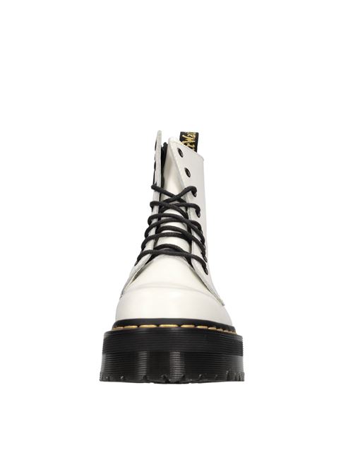 Stivaletti Jadon in pelle DR. MARTENS | JADON 15265100 POLISHED SMOOTHBIANCO